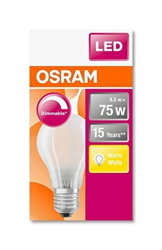 Osram LED SUPERSTAR ClasA 230V 8,5W 827 E27 DIM A++ 1055lm 2700K 15000h