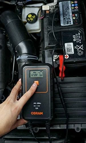 OSRAM įkroviklis 6/12V 6A 110AH