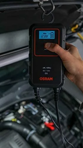 OSRAM įkroviklis 6/12V 6A 110AH
