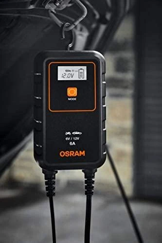 OSRAM įkroviklis 6/12V 6A 110AH
