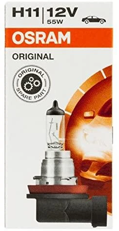 OSRAM H11 55W lemputė pakuotėje