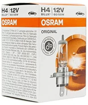 H4 Osram 12V lemputė su pakuote