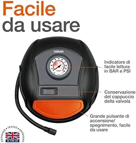 OSRAM Oro kompresorius 12V 5.5BAR