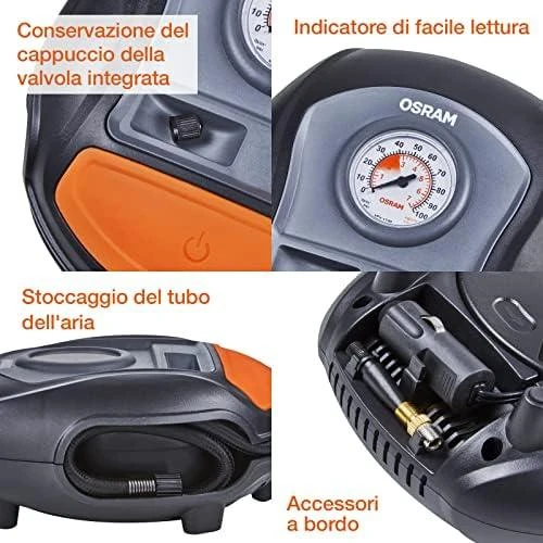 OSRAM Oro kompresorius 12V 5.5BAR
