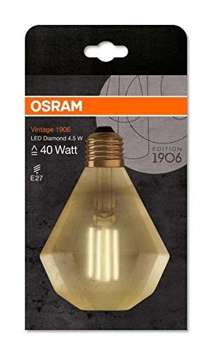 Osram LED lemputė Vintage 1906© LED 40 CL 4.5 W/2500K E27
