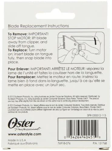Oster Professional Products OSTER 918-07 Kerpamoji galvutė (1A) 3,2 mm