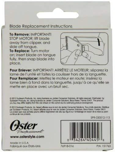 Oster Professional Products OSTER 918-01 Kerpamoji galvutė (0000), 0,25 mm