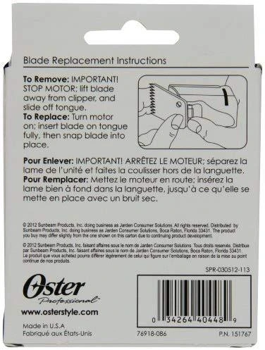 Oster Professional Products OSTER 918-08 Kerpamoji galvutė (1), 2,4 mm