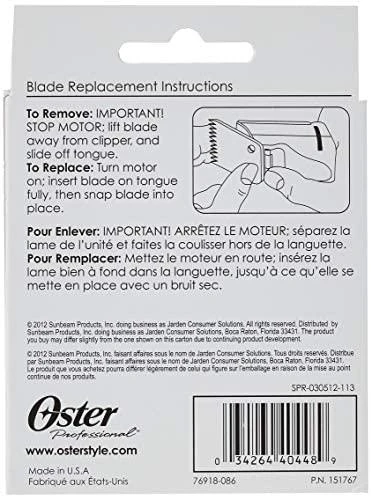Oster Professional Products OSTER 918-08 Kerpamoji galvutė (1), 2,4 mm