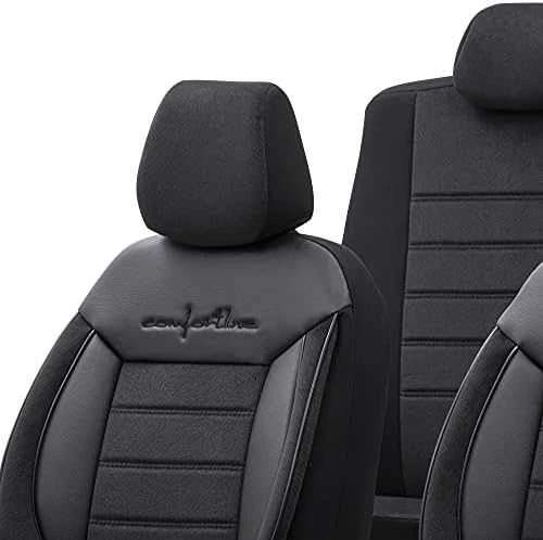 Amio Universalūs sėdynių užvalkalai OTOM, COMFORTLINE - juoda