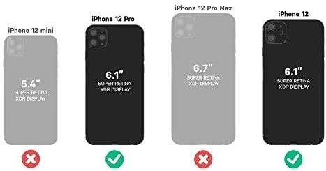 Dėklas OTTERBOX SYMMETRY IPHONE 12 / IPHONE 12 PRO Juodas