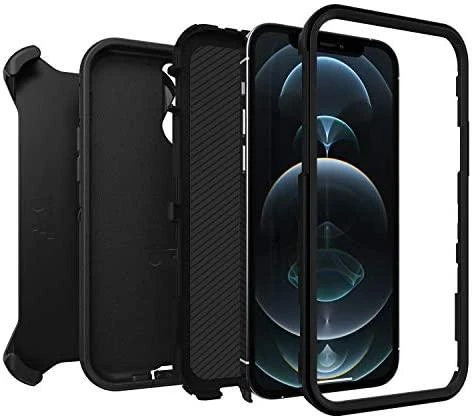 Dėklas OTTERBOX DEFENDER IPHONE 12 / IPHONE 12 PRO Juodas