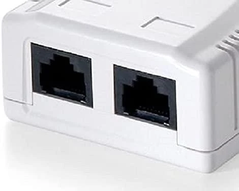 Equip 235112 šakutės lizdas RJ-45 Balta