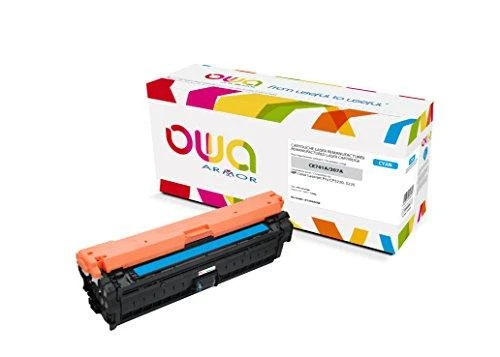 OWA Armor toner pro HP Color Laserjet CP5220, 5225, 7300 Stran, CE741A, modrá/cyan
