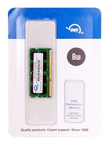 RAM Nešiojamojo kompiuterio atmintis OWC SODIMM, DDR3, 8 GB, 1333 MHz, CL9 (OWC1333DDR3S8GB)