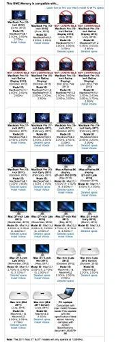RAM Nešiojamojo kompiuterio atmintis OWC SODIMM, DDR3L, 8 GB, 1600 MHz, CL11 (OWC1600DDR3S08S)