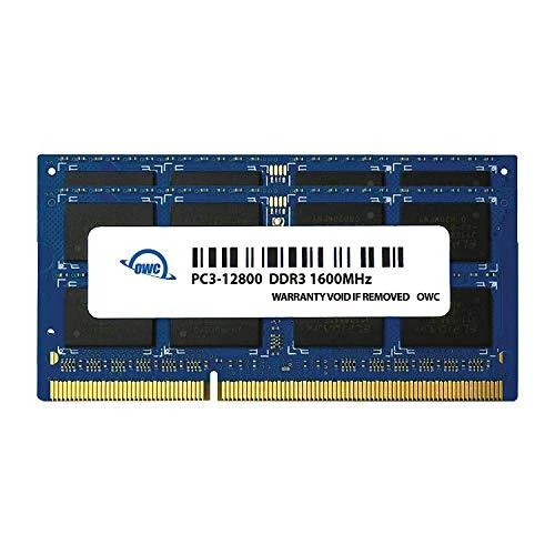 RAM Nešiojamojo kompiuterio atmintis OWC SODIMM, DDR3L, 8 GB, 1600 MHz, CL11 (OWC1600DDR3S08S)