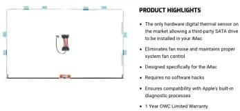 OWC temperatūros jutiklis do HDD iMac 27'' 2012 (OWCDIDIMACHDD12)