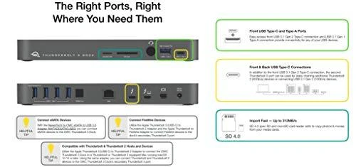 OWC 14in1 Thunderbolt 3 stotis / replikatorius (OWCTB3DK14PSG)