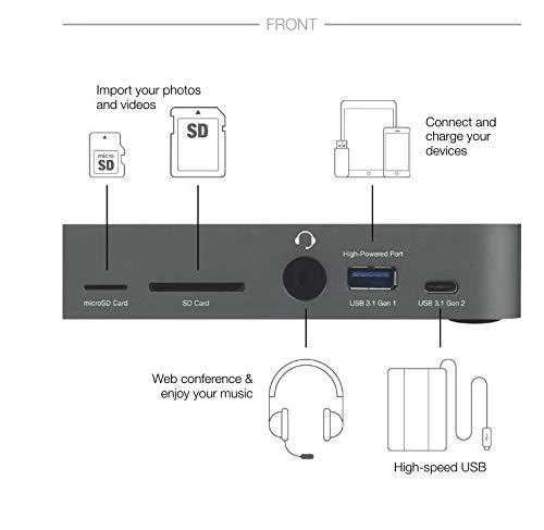 OWC 14in1 Thunderbolt 3 stotis / replikatorius (OWCTB3DK14PSG)