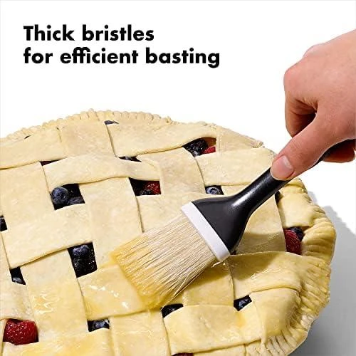 Natūralių šerių šepetys - Good Grips / OXO