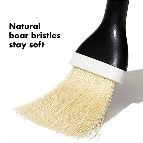Natūralių šerių šepetys - Good Grips / OXO