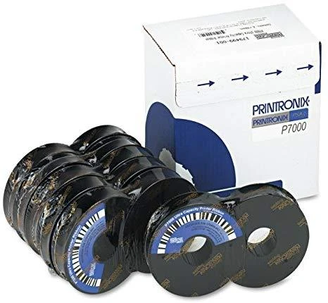 Printronix Ribbon for Line Matrix P7005, P7010, P7205, P7215, P7220, juoda 6 vnt. (179499-001)