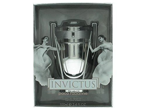 Paco Rabanne Invictus Sidabrinis Cup Collector's Edition EDT tualetinis vanduo vyrams, 100 ml