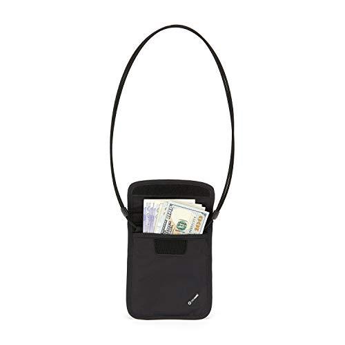 Pacsafe Coversafe X75 kaklo maišelis juodas