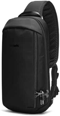 Pacsafe +Vibe 325 sling pack JET Juodas