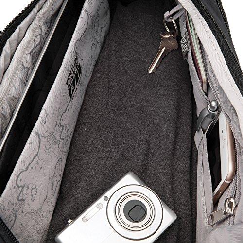 Pacsafe +Vibe 325 sling pack JET Juodas