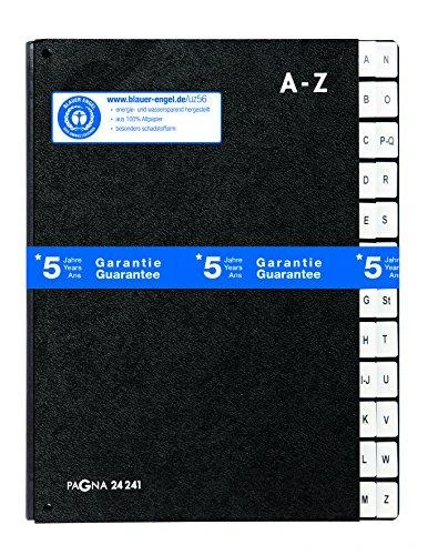 Laikiklis Pagna Teczka Pultordner Classic 24 Fächer A-Z juodas