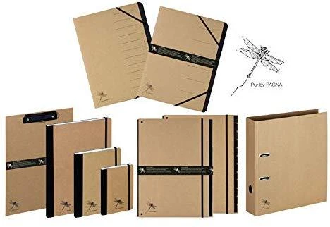 Laikiklis Segregator Pagna PAGNA Ringbuch A4 Pur 2-Ring-Mechanik natur 1Stk