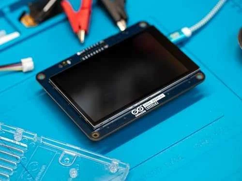 Giga Ekranas Shield – 3.97 colių jutiklinio ekrano perdanga – Arduino ASX00039