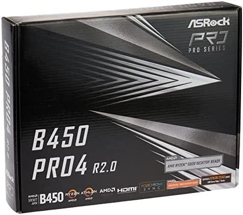 Pagrindinė plokštė ASROCK B450 Pro4