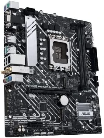 Pagrindinė plokštė ASUS PRIME H610M-A WIFI D4, LGA 1700, Micro-ATX