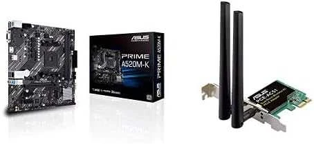 Pagrindinė plokštė ASUS AMD A520 / SAM4 / MicroATX / 2xPCI-Express 3.0 1x / 1xPCI-Express 3.0 16x / 1xM.2 / Memory DDR4 / Atminties lizdai 2 / 1x15pin D-sub / 1xHDMI / 2xUSB 2.0 / 4xUSB 3.2 type B / 1xPS/2 / 3xStereo jack 3.5mm / 1xRJ45