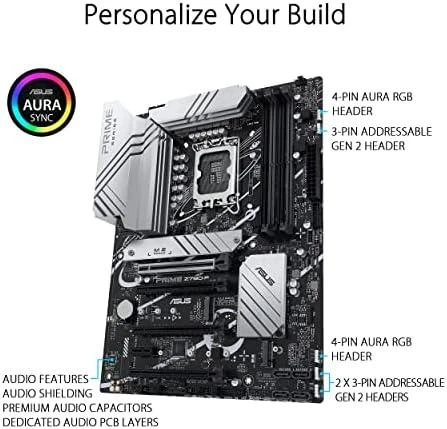 Pagrindinė plokštė ASUS Intel Z790/LGA1700/ATX/Memory DDR5/Atminties lizdai 4/1xPCI-Express 3.0 1x/3xPCI-Express 4.0 16x/1xPCI-Express 5.0 16x/3xM.2/1xHDMI/1xDisplayPort/4xUSB 2.0/3xUSB 3.2/1xUSB-C/1xPS/2/1xRJ45/3xAudio port