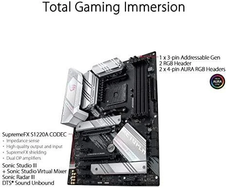 Pagrindinė plokštė ASUS ROG Strix B550-A Gaming