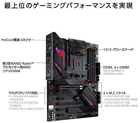 Pagrindinė plokštė ASUS  AMD B550 /SAM4 / ATX /3xPCI-Express 3.0 1x / 1xPCI-Express 3.0 16x /2xM.2 / 1xPCI-Express 4.0 16x / Memory DDR4 / Memory slots 4