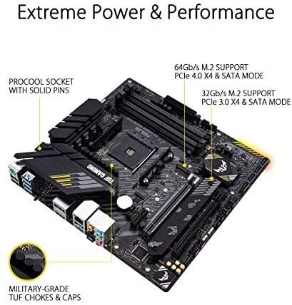 Pagrindinė plokštė ASUS TUF Gaming B550M-PLUS