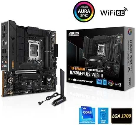 Pagrindinė plokštė ASUS TUF Gaming B760M-PLUS WIFI II
