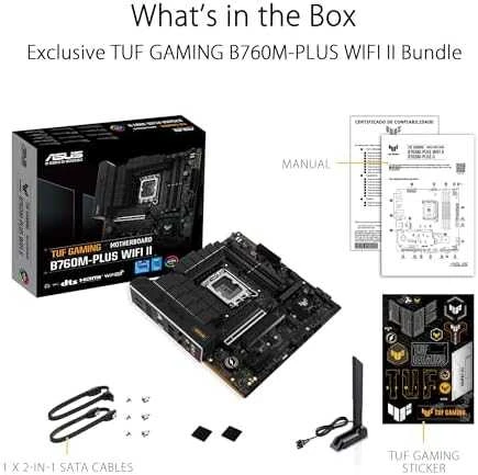 Pagrindinė plokštė ASUS TUF Gaming B760M-PLUS WIFI II