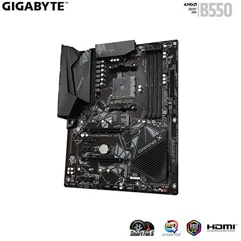 Pagrindinė plokštė GIGABYTE/AMD B550/AM4/ATX/Memory DDR4/Atminties lizdai 4/3xPCI-Express 3.0 1x/1xPCI-Express 3.0 2x/1xPCI-Express 4.0 16x/2xM.2/1xDVI-D/1xHDMI/2xAudio-In/1xAudio-Out/2xUSB 2.0/4xUSB 3.2/1xPS/2/1xRJ45