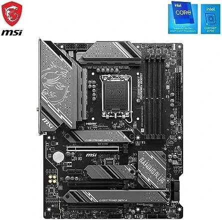 Pagrindinė plokštė MSI | Z790 GAMING PLUS WIFI | Procesorių šeima „Intel“ | Procesoriaus lizdas LGA1700 | DDR5 | SATA jungčių skaičius 6