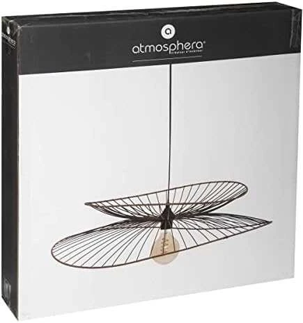 Atmosphera pakabinamas šviestuvas Atmosphera lubinis šviestuvas Alara 40W Juodas (69,5 x 17,5 cm)