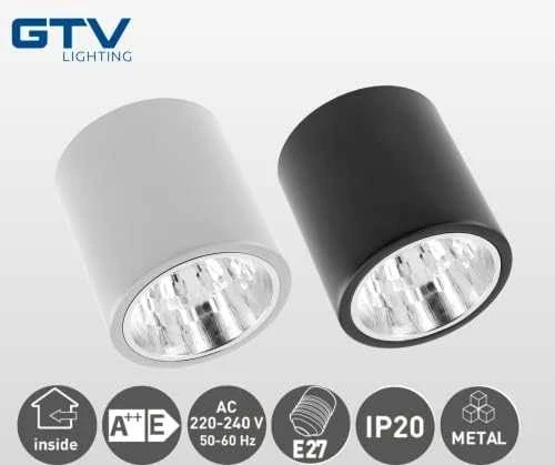 GTV Lubinis šviestuvas DRAGO, maks. 60W, E27, AC220-240V, 50-60Hz, IP20, 172*180mm, baltas