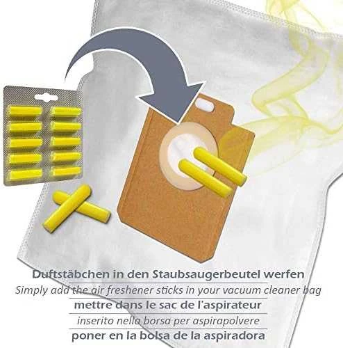 Kvapo lazdelės dulkių siurblio maišeliui