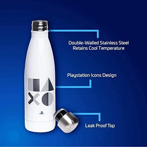 Gertuvė Paladone Playstation 5 Metal Vandens Buteliukas (500ml)