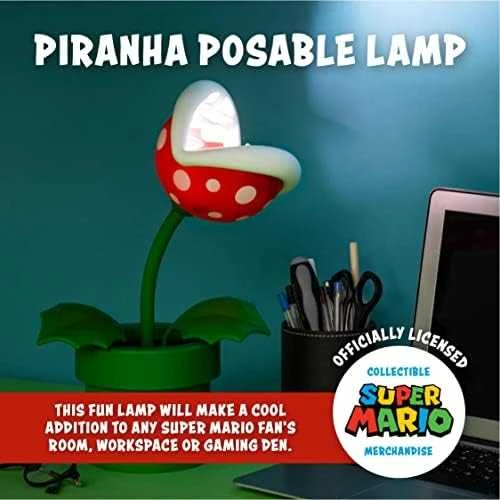 Paladone Super Mario Piranha Plant Posable lempa